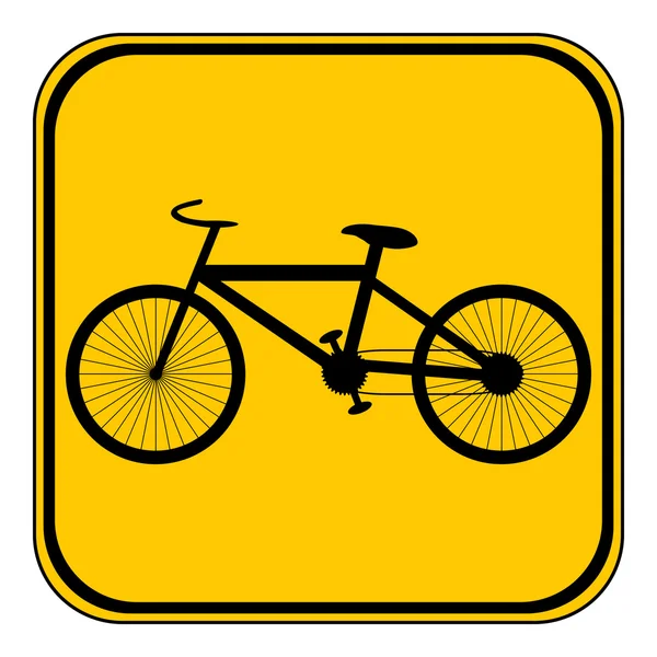 Bouton vélo . — Image vectorielle