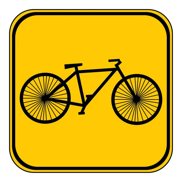 Botón bicicleta . — Vector de stock