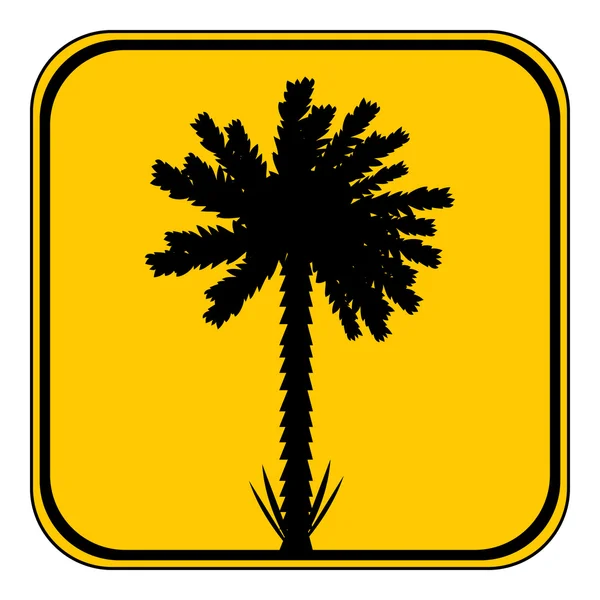 Palm-knappen. — Stock vektor