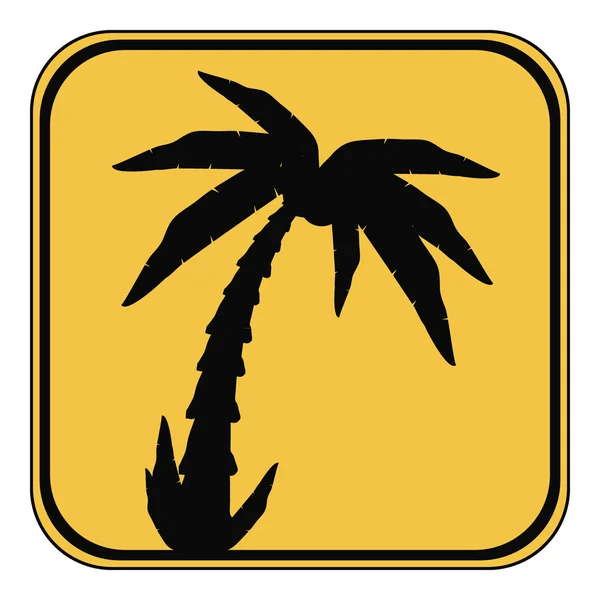 Bouton Palm . — Image vectorielle