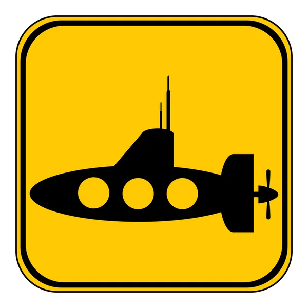Submarine icon. — Stock Vector