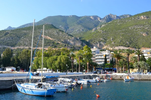 Loutraki limanda. — Stok fotoğraf