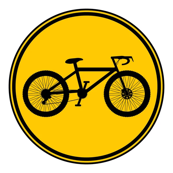 Bike button. — Stock Vector