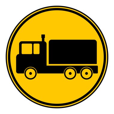 Kargo araba düğmesi.