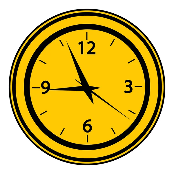 Botón de reloj . — Vector de stock