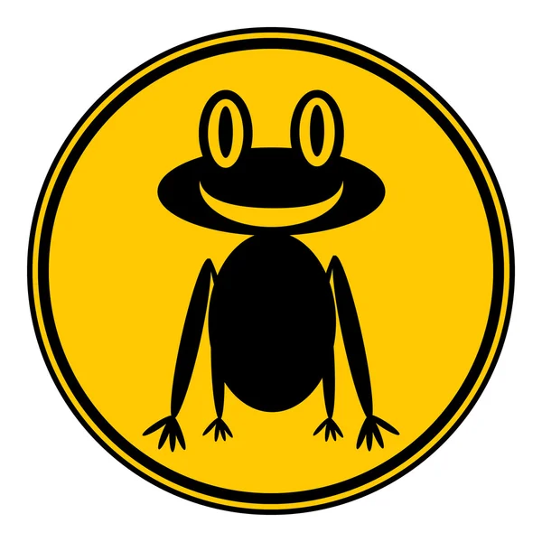 Bouton grenouille . — Image vectorielle