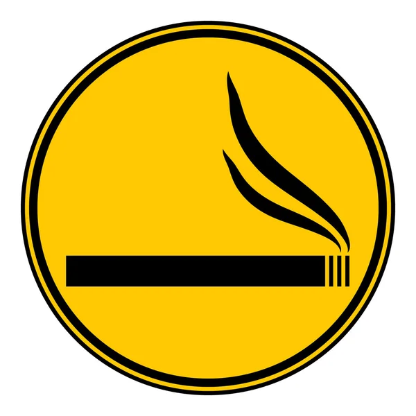 Cigarette button. — Stock Vector