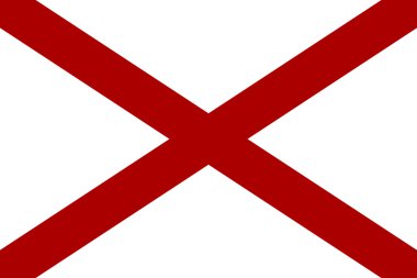 Alabama bayrağı.