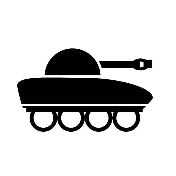 Icona di Panzer . — Vettoriale Stock