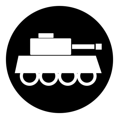 Panzer simge düğmesi.