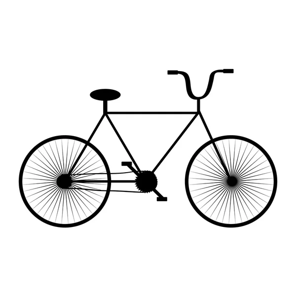 Fiets pictogram. — Stockvector