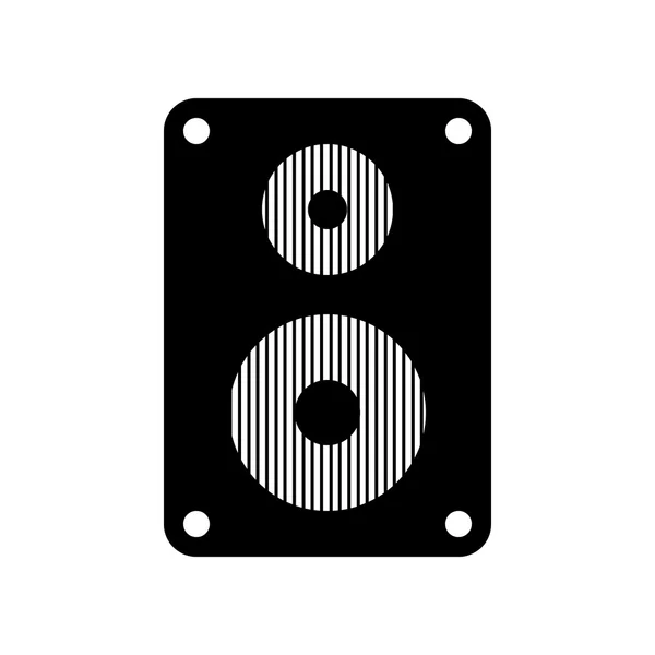 Audio-luidspreker-pictogram. — Stockvector