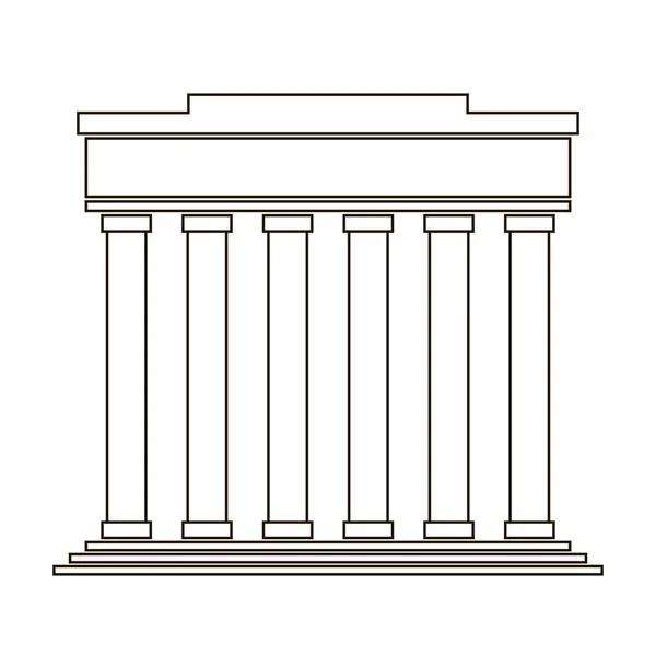 Bank icon. — Stock Vector