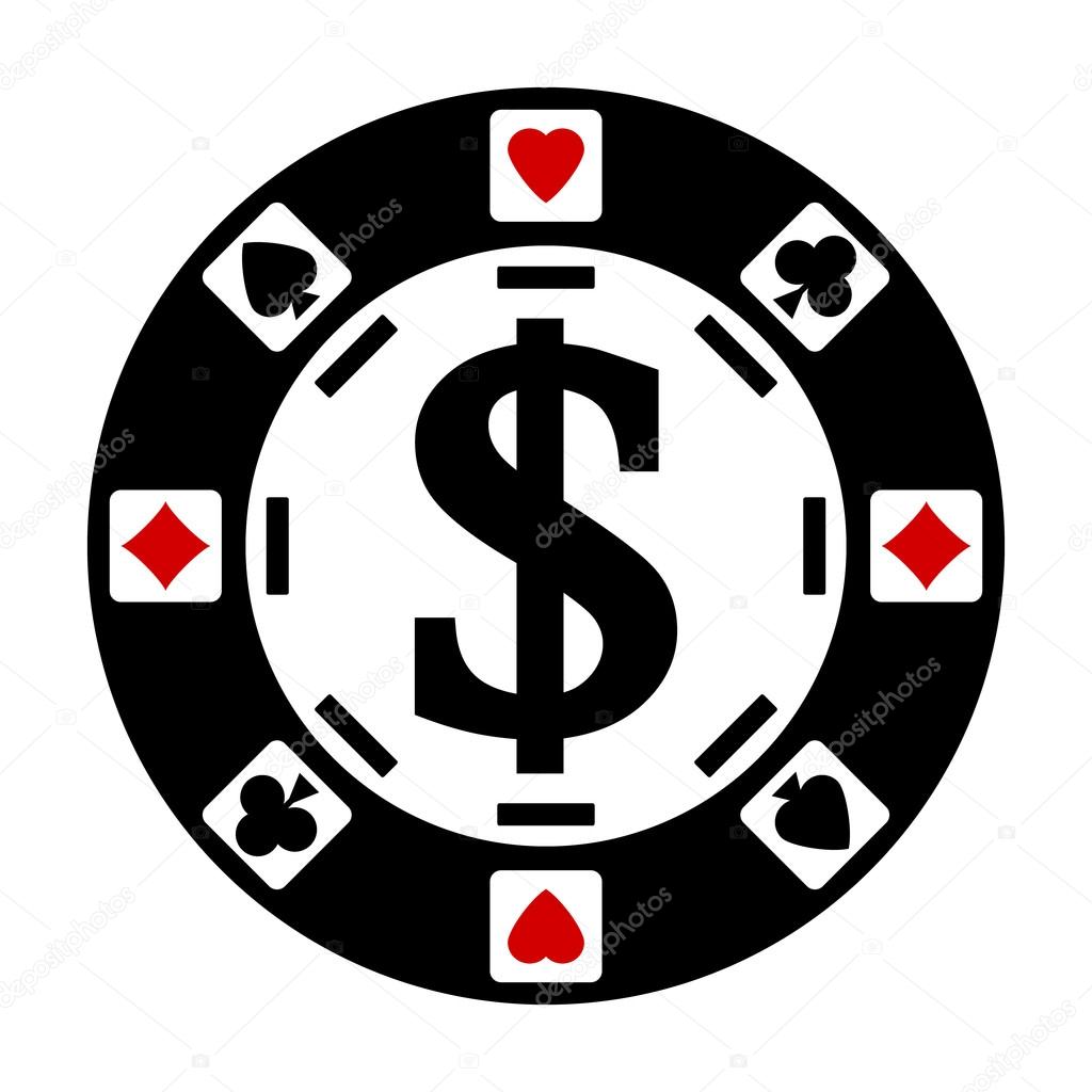 Chip de Casino . — Archivo Imágenes Vectoriales © konstsem #77821390