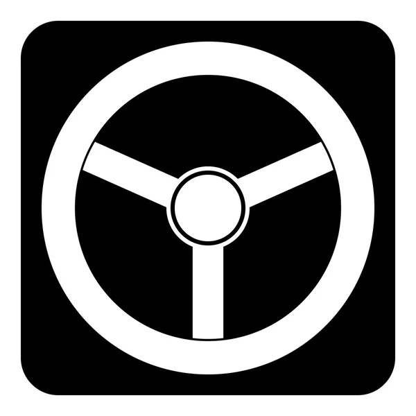 Икона "Рулевое колесо". — стоковый вектор