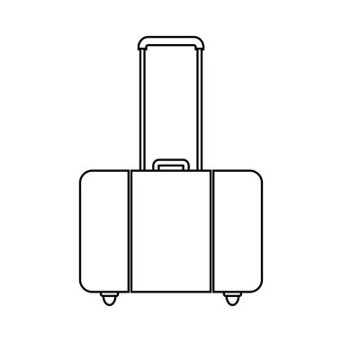 seyahat valizi simgesi.