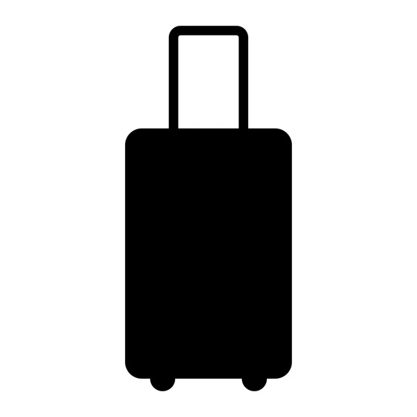 Reisekoffer-Symbol. — Stockvektor