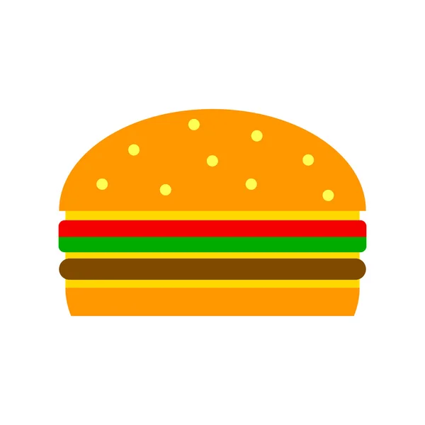 Icono de hamburguesa . — Archivo Imágenes Vectoriales