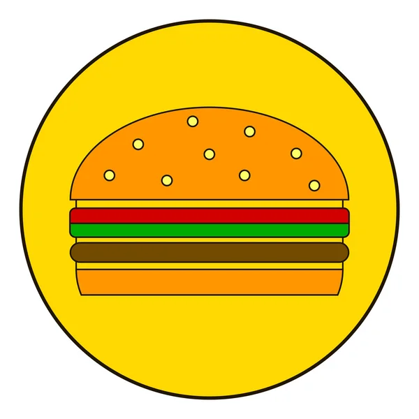 Hamburger icon. — Stock Vector