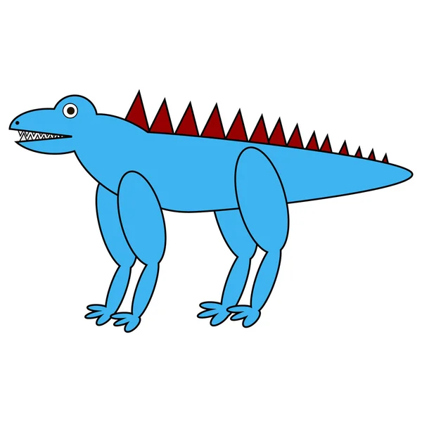 Icono de dinosaurio . — Vector de stock