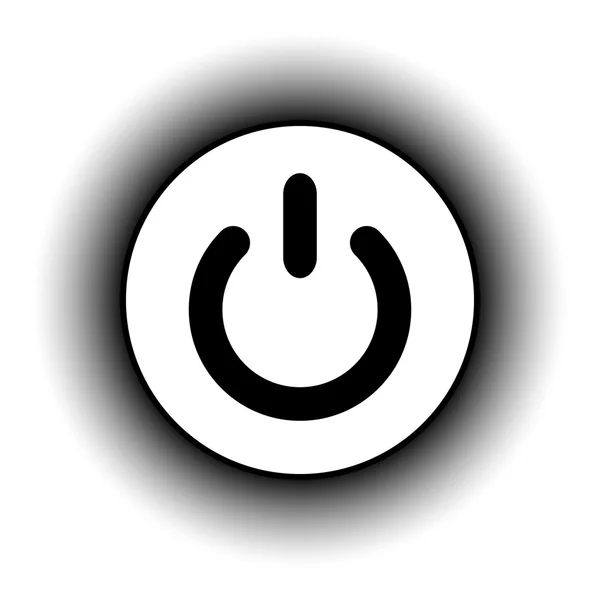 Power symbol button. — Stock Vector