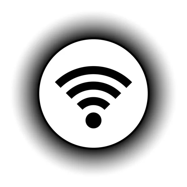 Botão Wi-Fi . —  Vetores de Stock