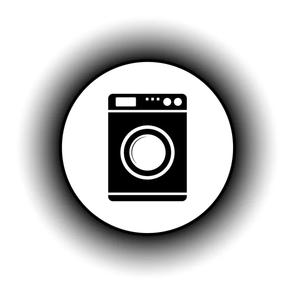 Πλυντήριο ρούχων κουμπί. — Διανυσματικό Αρχείο