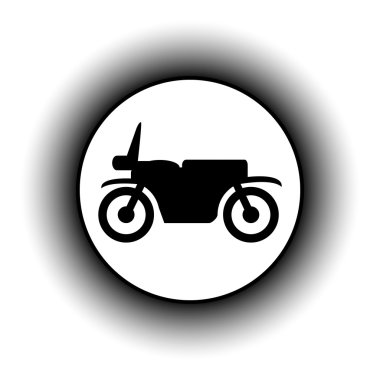 Motosiklet düğmesi.