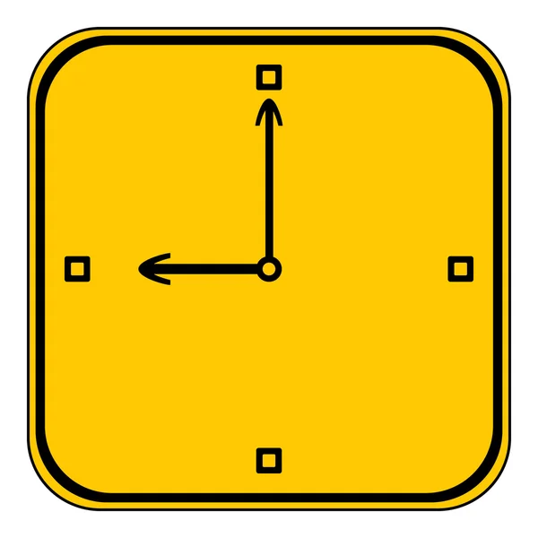 Clock icon. — Stock Vector