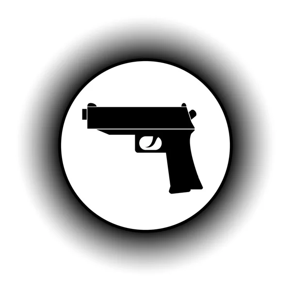 Bouton pistolet . — Image vectorielle