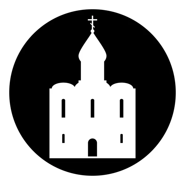 Orthodox church button. — Stock Vector