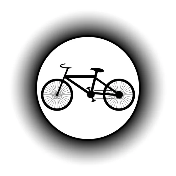 Κουμπί ποδήλατο. — Διανυσματικό Αρχείο