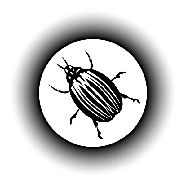 Bug knop. — Stockvector