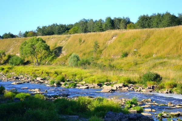 View of the river Tosna. — Stock Photo, Image