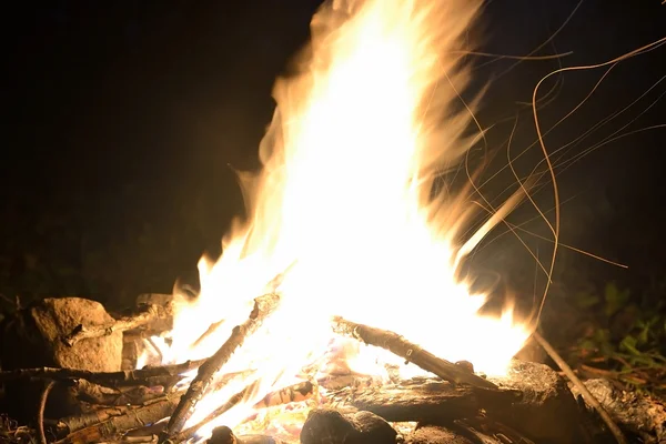 Lagerfeuer. — Stockfoto