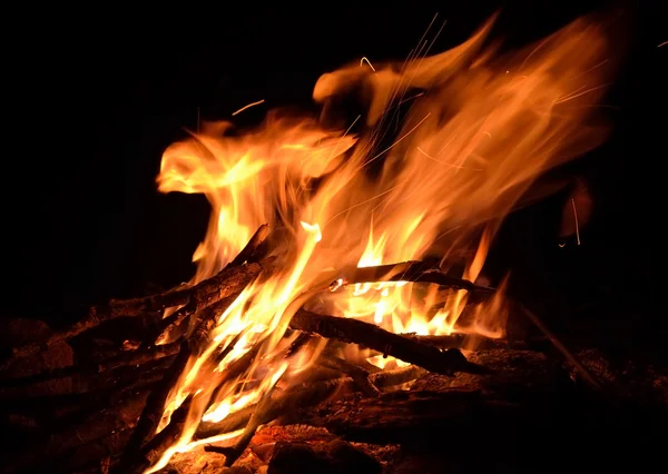 Lagerfeuer. — Stockfoto