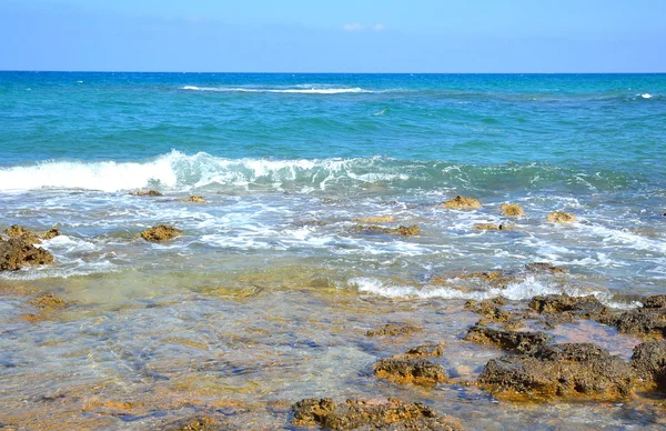 Blue sky and seascape. — Stok fotoğraf