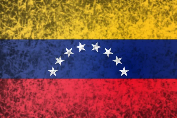 Flagge von venezuela. — Stockfoto