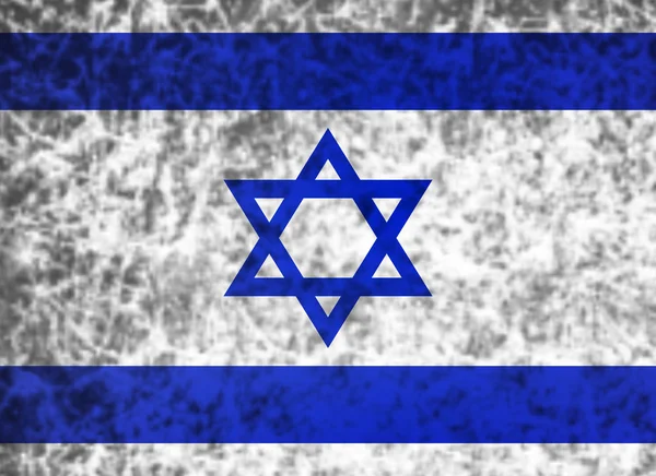 Flagge Israels. — Stockfoto