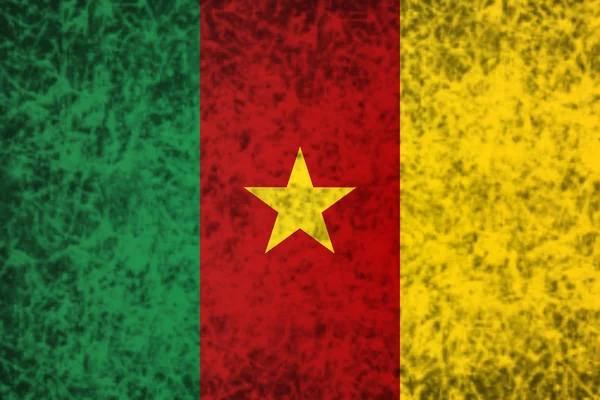 Flagga Kamerun — Stockfoto