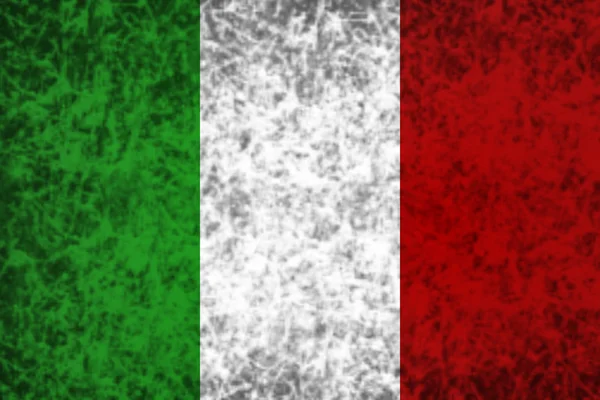 Italias flagg – stockfoto