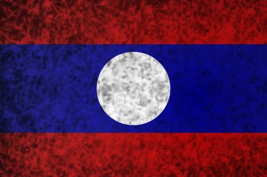 laos bayrağı.