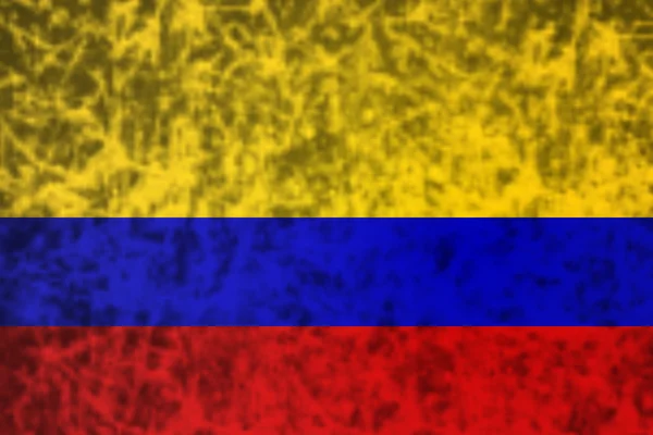 Vlag van Colombia. — Stockfoto