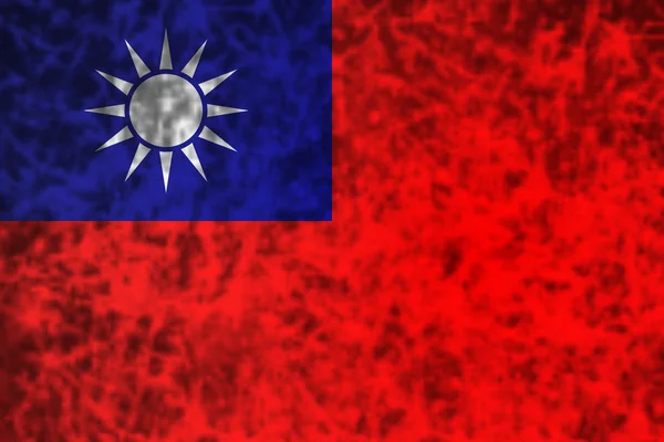 Flag of Republic of China. — Stock Photo, Image