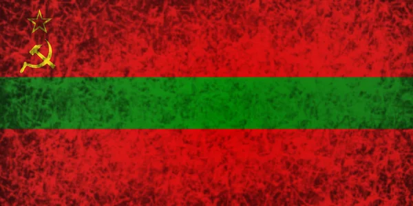 Bandeira de transnistria . — Fotografia de Stock