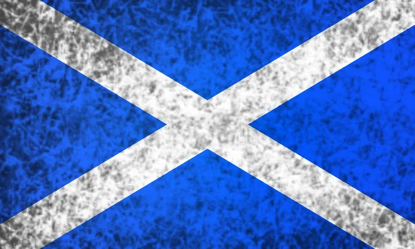 Bandeira da Escócia . — Fotografia de Stock