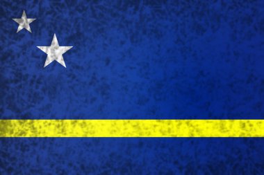 Curacao bayrağı.