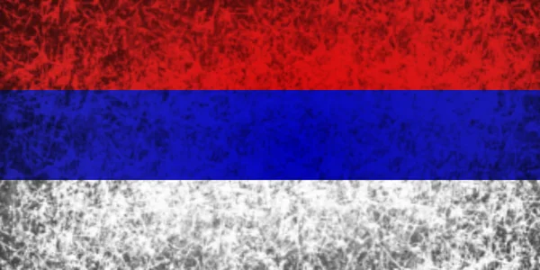 Σημαία της Δημοκρατίας Σρπσκα. — Φωτογραφία Αρχείου