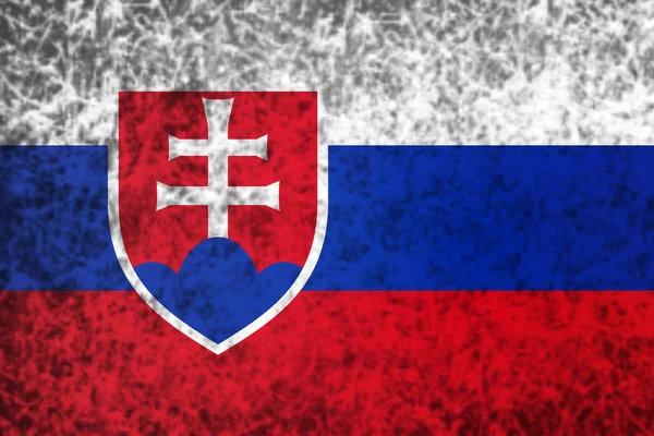 Flag of Slovakia. — Stock Photo, Image