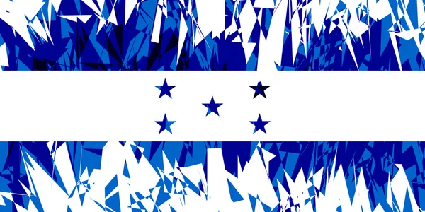 Drapeau du Honduras. — Image vectorielle